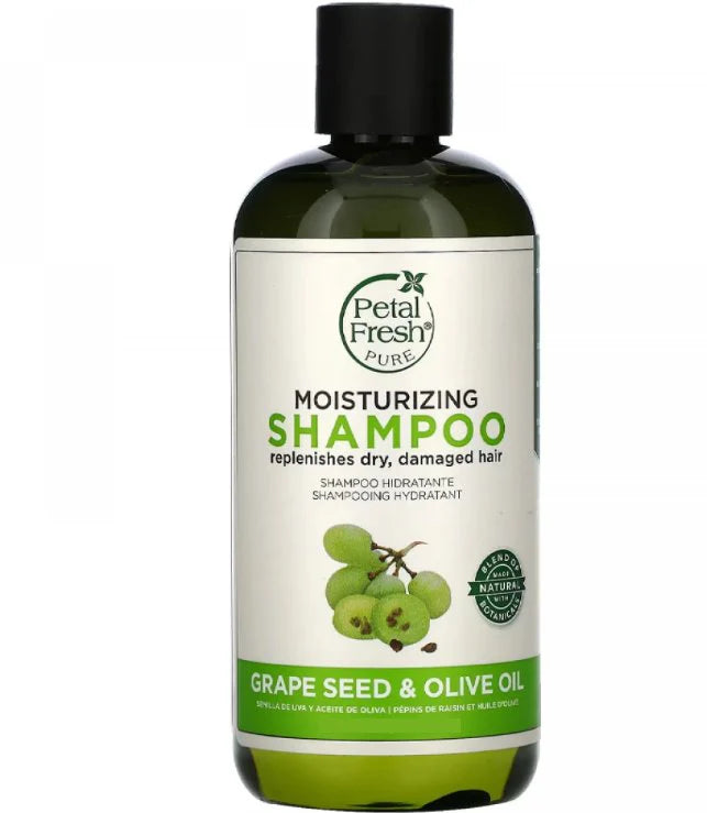 "Petal Fresh Moisturizing Shampoo – Nourish with Olive & Grape Seed"
