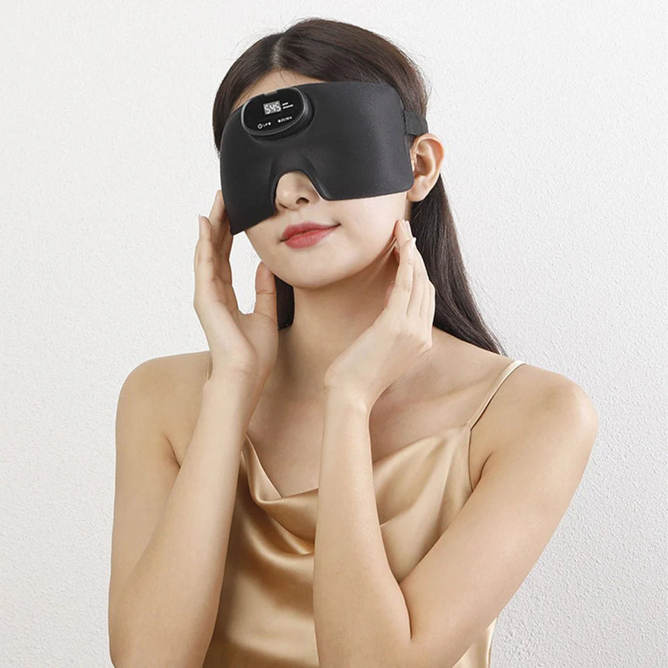“Smart Eye Mask – Relaxing Sleep Aid”