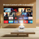 4K Mini Projector and wireless streaming