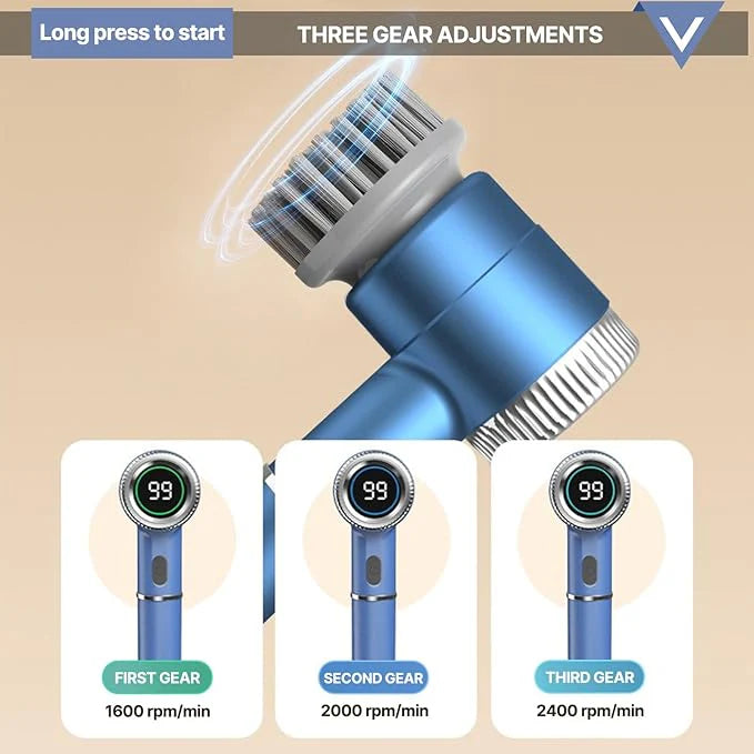 All In One Branded Electric Cleaning Brush And Waterproofing