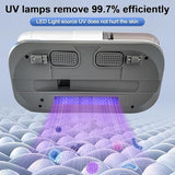 XVersion Mattress Vacuum Cleaner, Cordless Vacuum Cleaner, 13kPa Suction Dual Mode Bed Vacuum with HEPA Filter