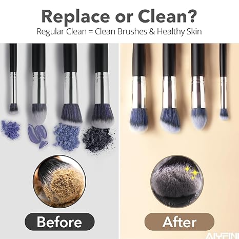 Makeup Brush Cleaner Machine - Electric Make up Brushes Cleaner Cleanser Professional Tool