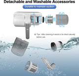 XVersion Mattress Vacuum Cleaner, Cordless Vacuum Cleaner, 13kPa Suction Dual Mode Bed Vacuum with HEPA Filter