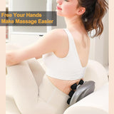 Fascial Gun Leg Massager Machine Six Head Vibrator Heat Lower Back Massager for Circulation and Relaxation