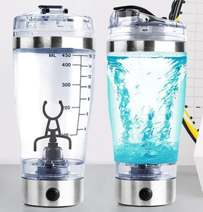 Electric Protein Shake Stirrer USB Shake Bottle Milk Coffee Blender.