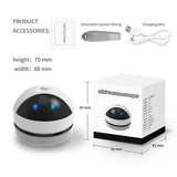 Desktop Keyboard Cleaner Mini Handheld Vacuum Cleaner