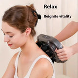 Fascial Gun Leg Massager Machine Six Head Vibrator Heat Lower Back Massager for Circulation and Relaxation